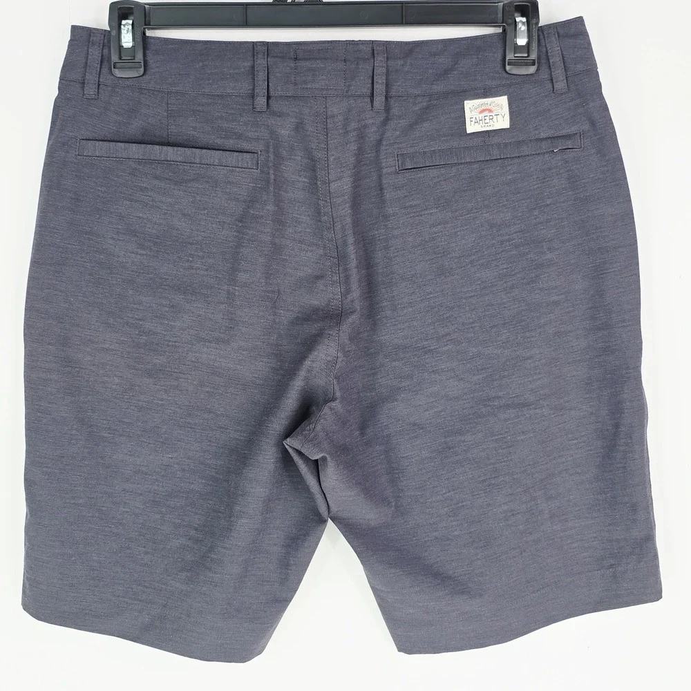 Faherty Belt Loop All Day Shorts Gray Drawstring 9